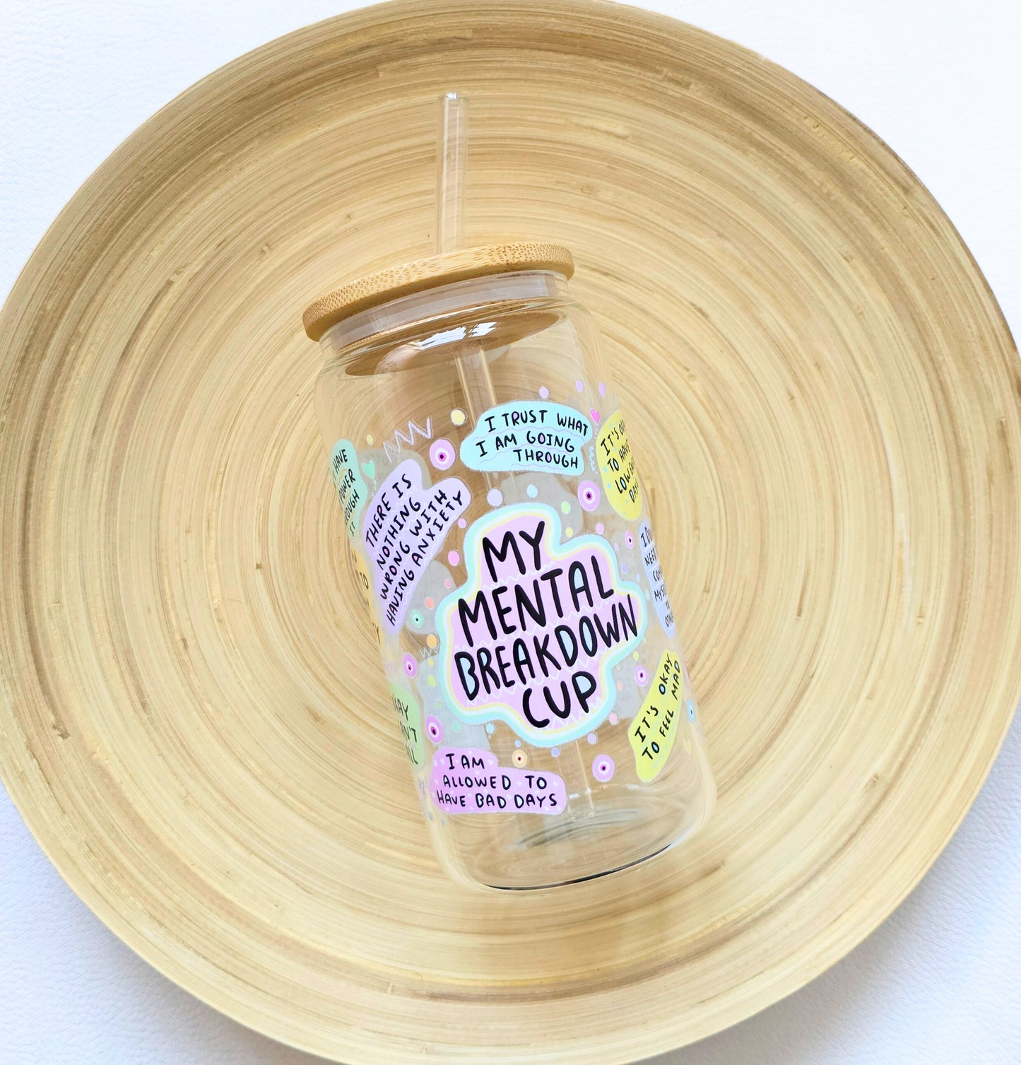 Drinkglas met rietje | My mental breakdown