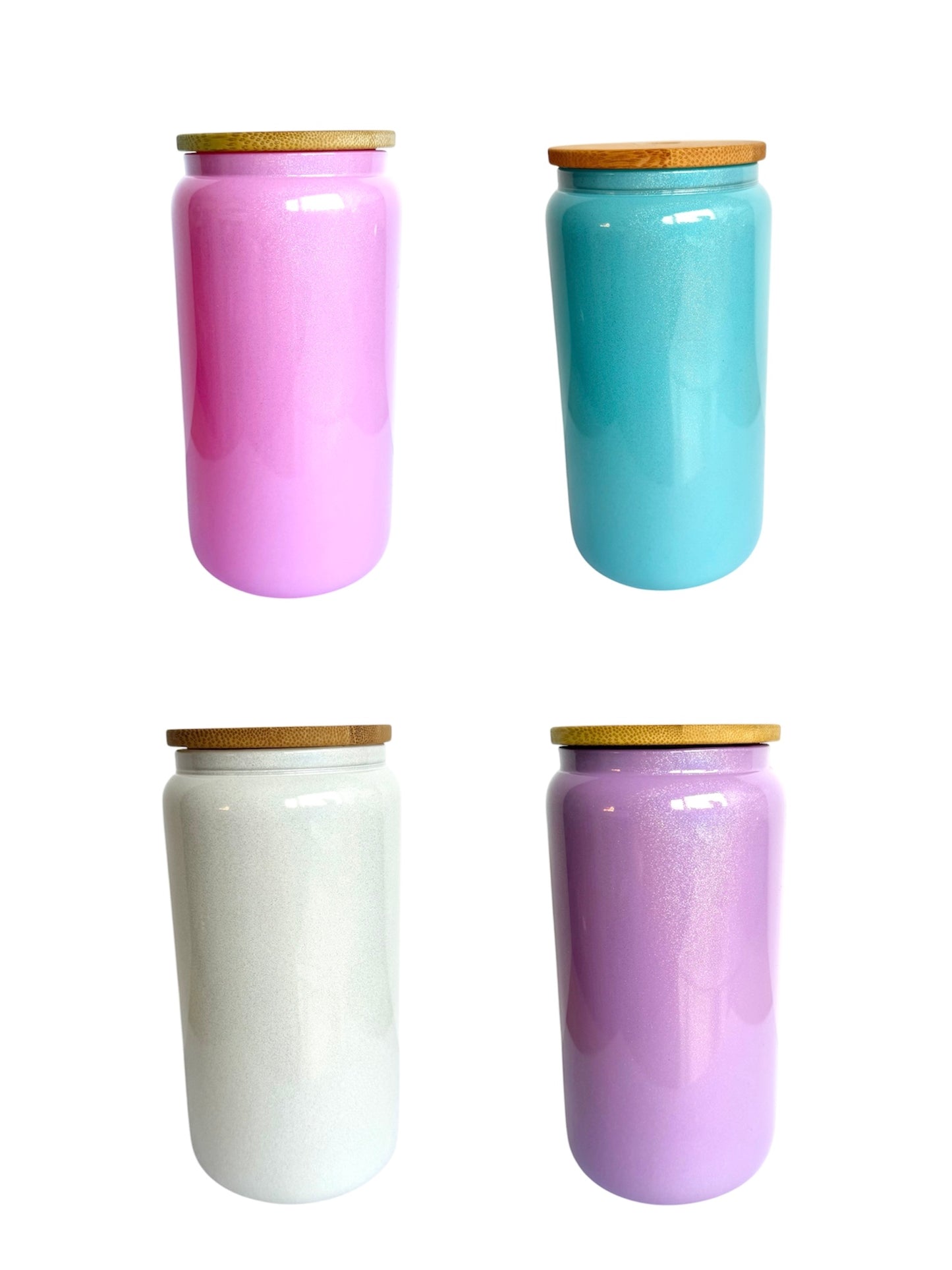 Drinkglas met rietje | Retro color
