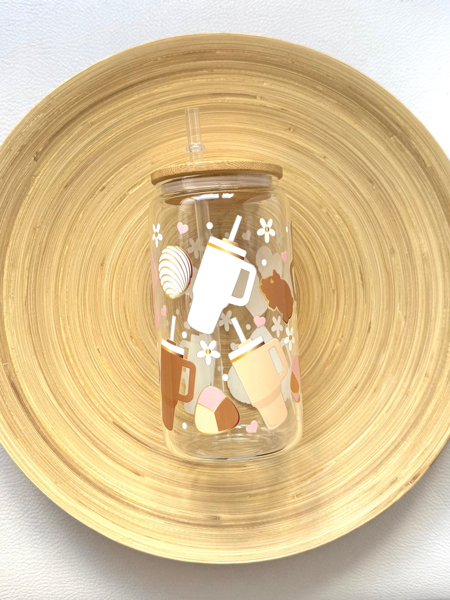 Drinkglas met rietje | Cup lover