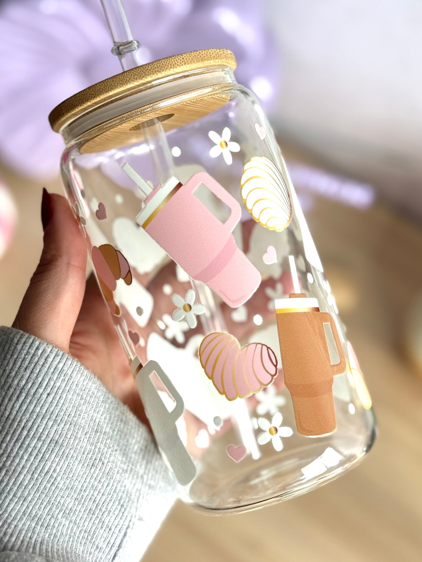 Drinkglas met deksel