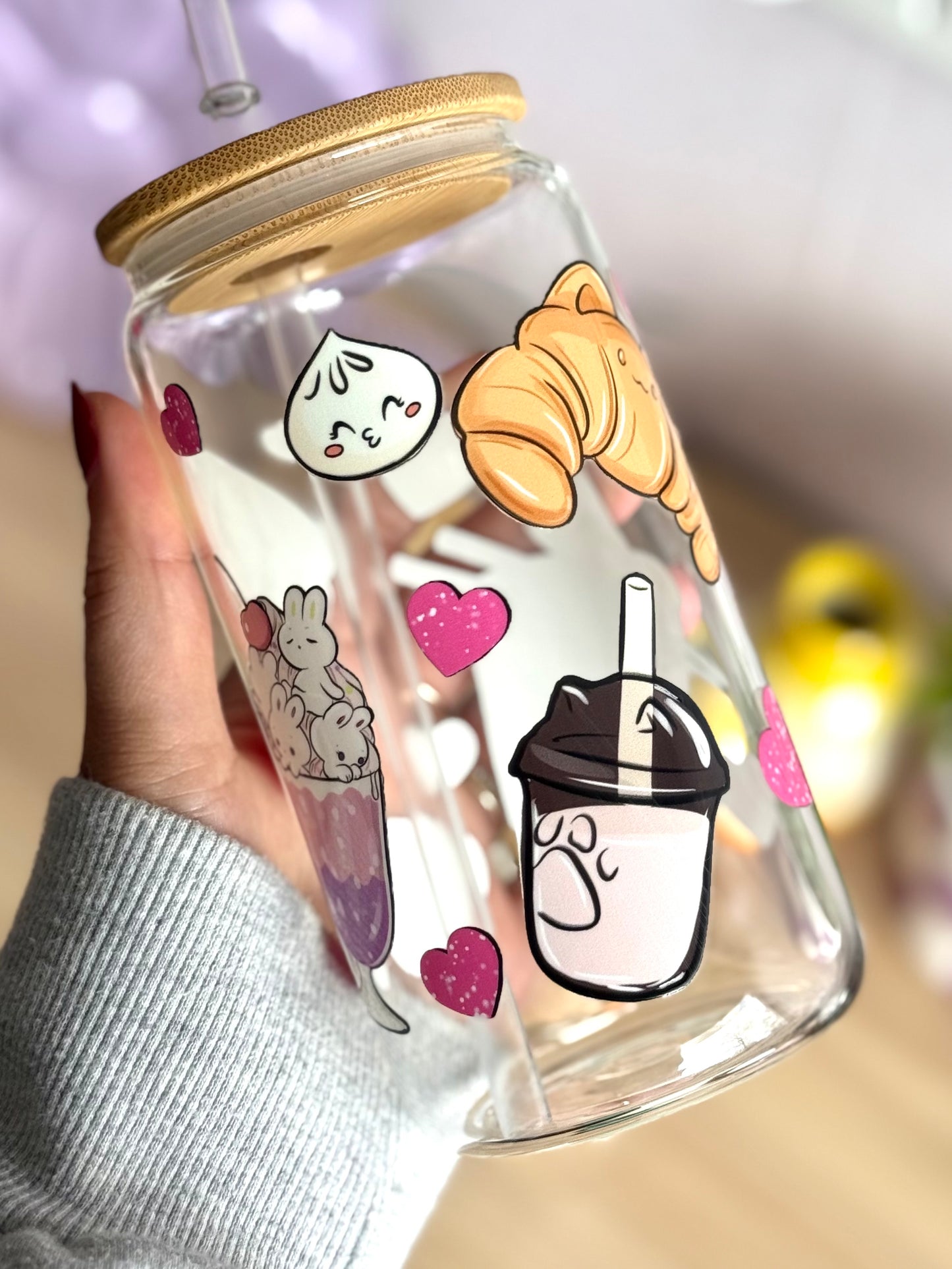 Drinkglas met rietje | Sushi time