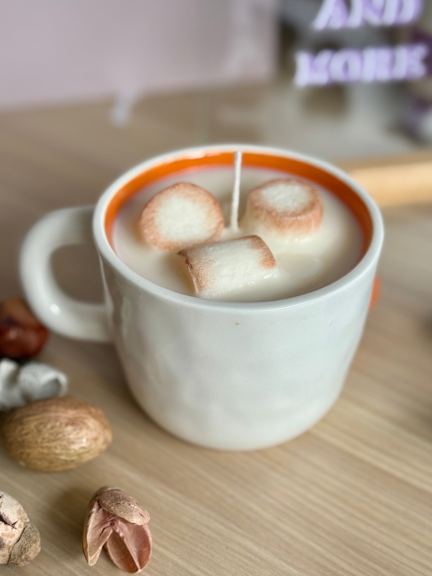 Kaars | Hot marshmallow sweets