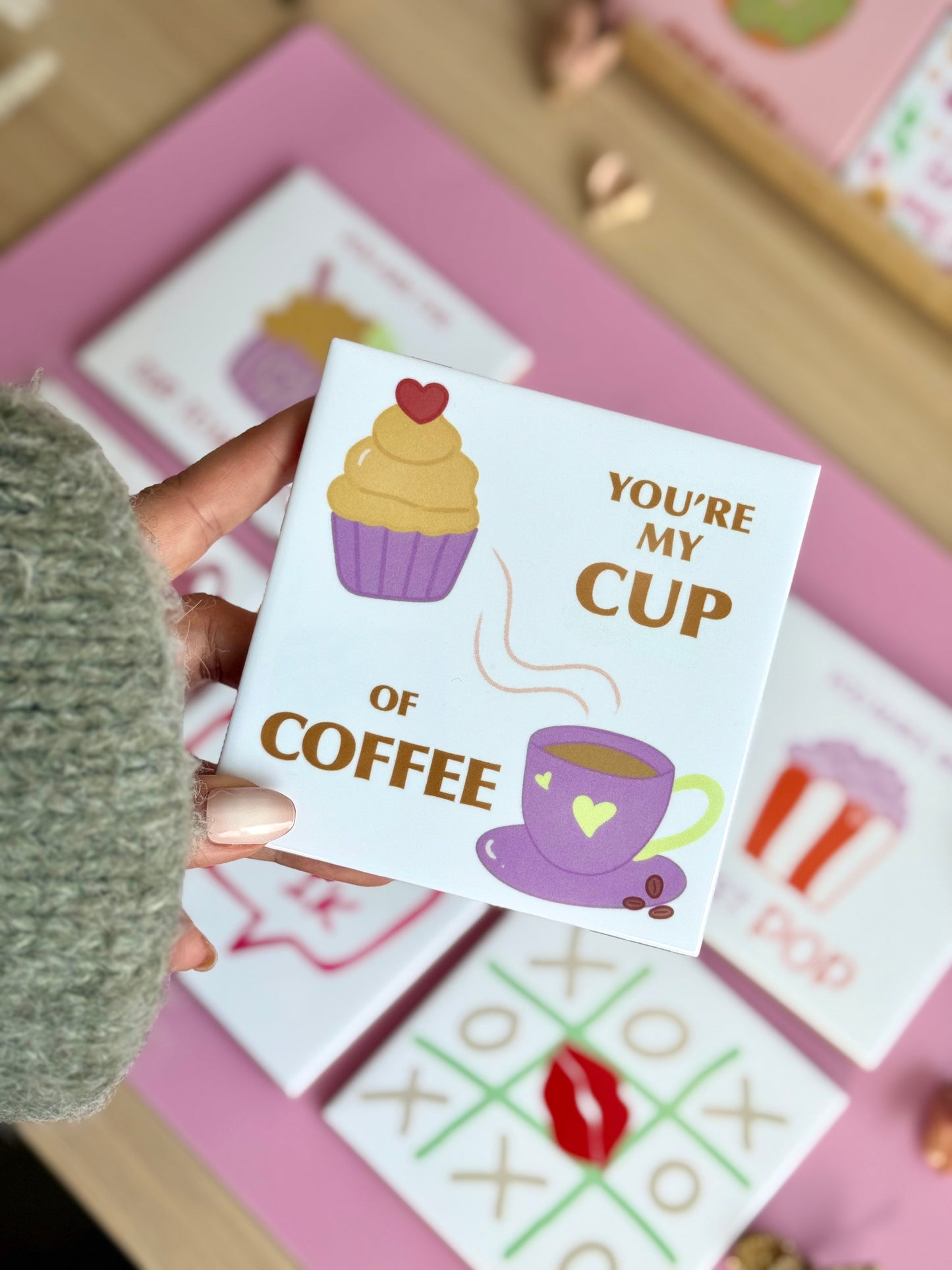 Tegeltje met tekst | You are my cup of coffee