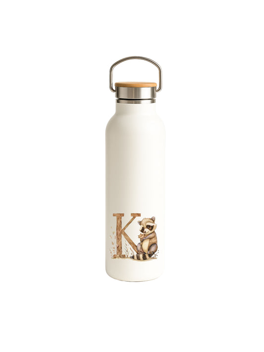 Gepersonaliseerde drinkfles | Naamletter dieren