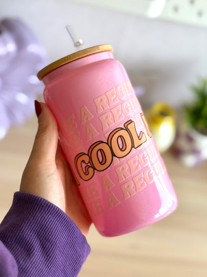 Drinkglas met rietje | Cool mom