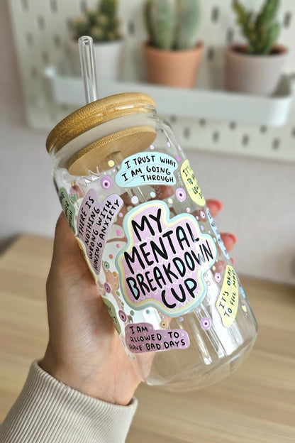 Drinkglas met rietje | My mental breakdown