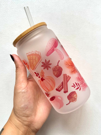 Drinkglas frosted | Pumpkin spicy