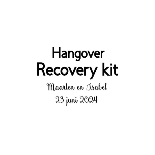 Giftbag Recovery kit