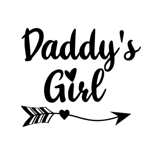 Strijkapplicatie Daddy's Girl