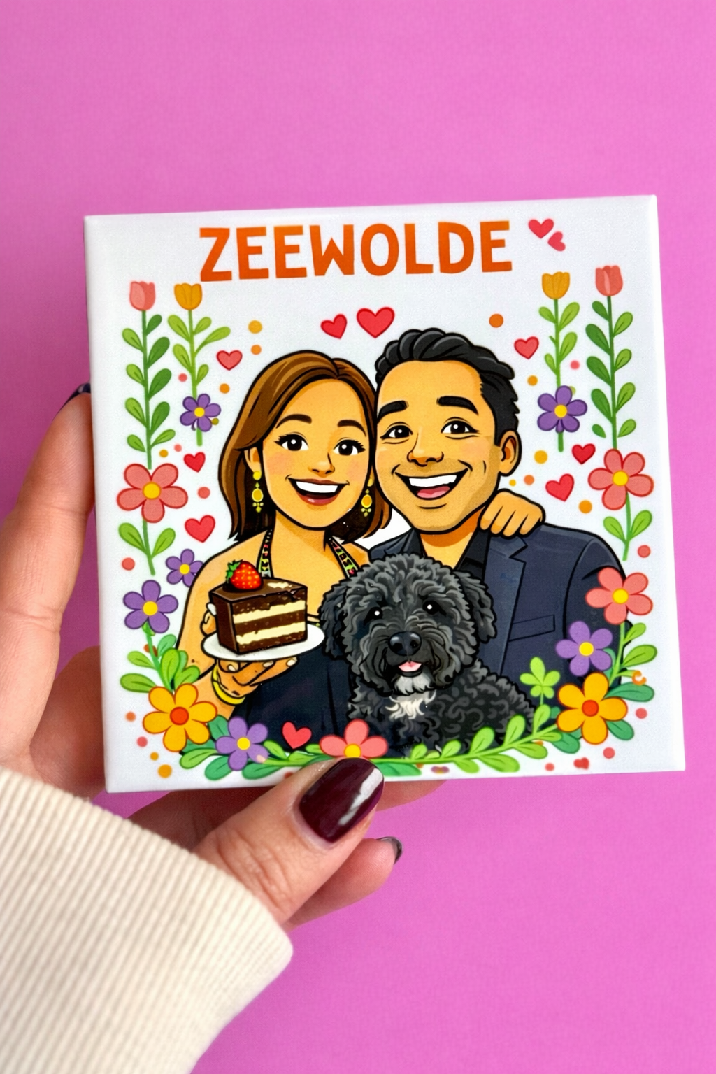 Tegeltje personaliseren | Cartoon