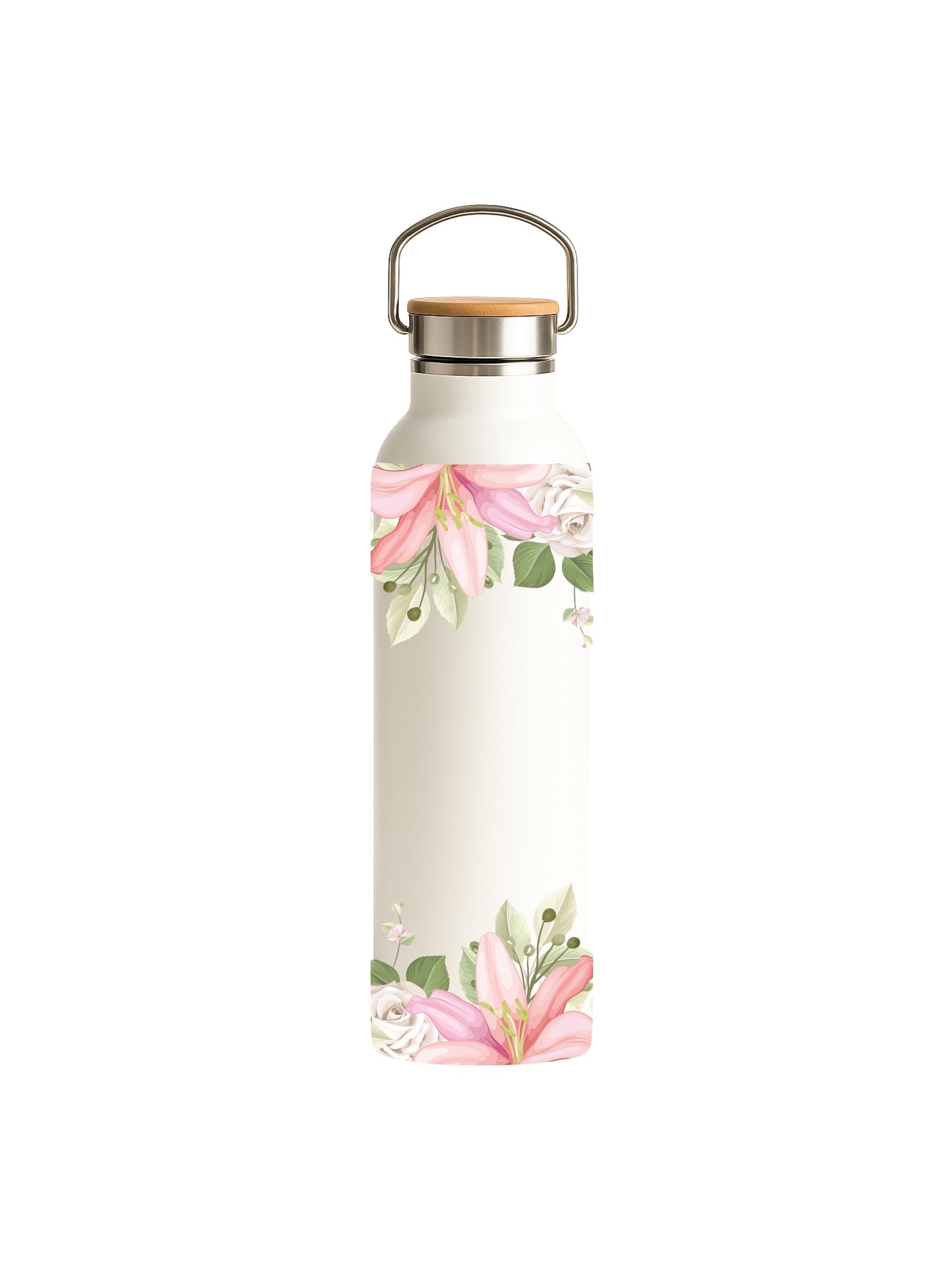Gepersonaliseerde drinkfles | Bloemen