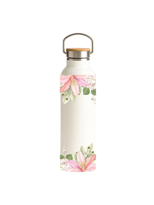 Gepersonaliseerde drinkfles | Bloemen