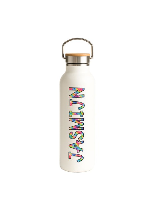Gepersonaliseerde drinkfles | Tie dye