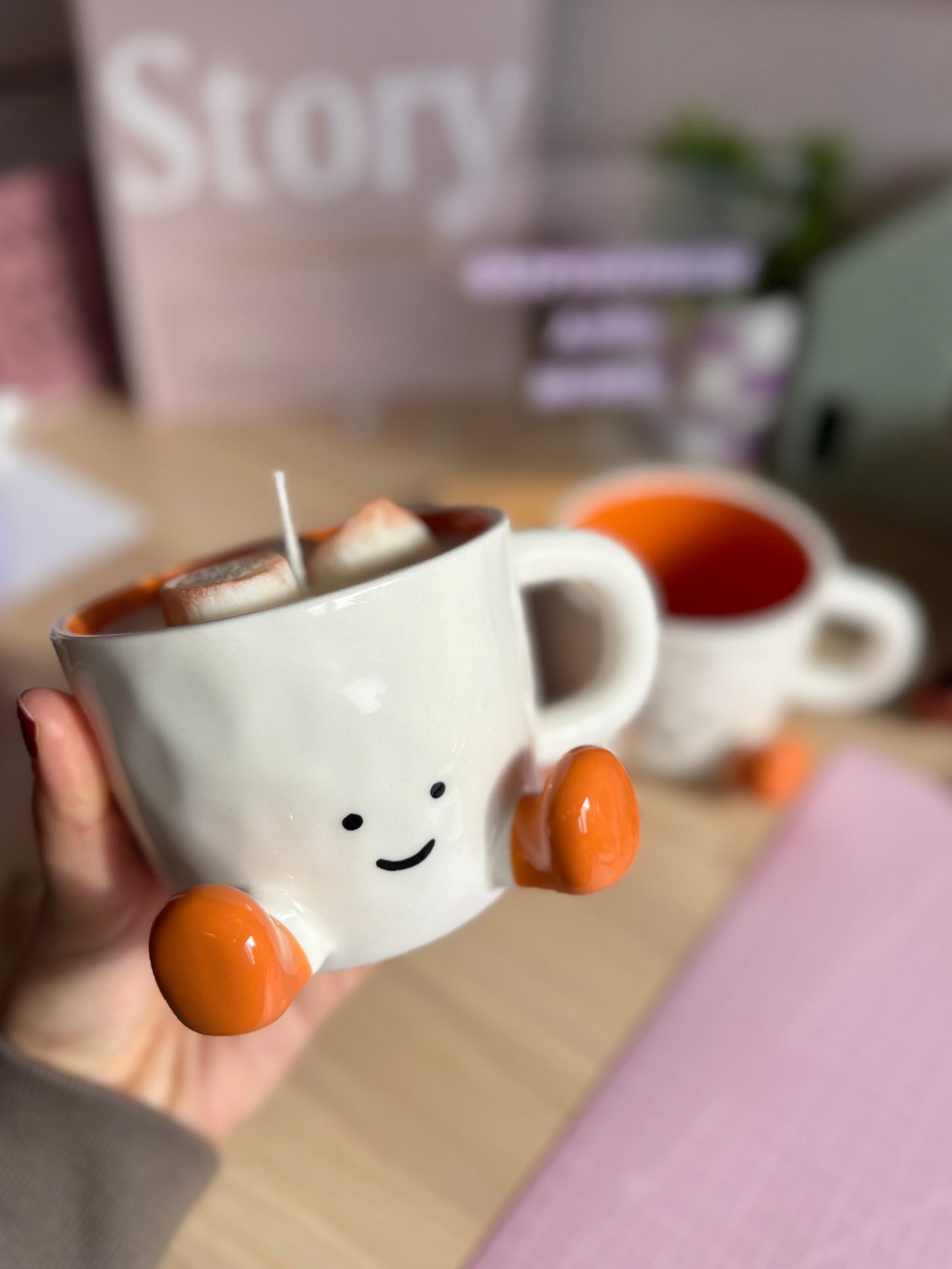 Kaars | Hot marshmallow sweets